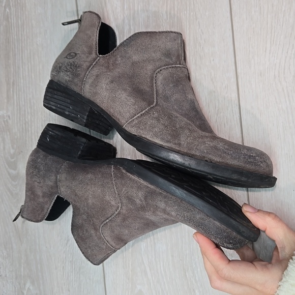 Born Women's Ankle Boots Shoes Leather Sz 8M - Picture 8 of 12